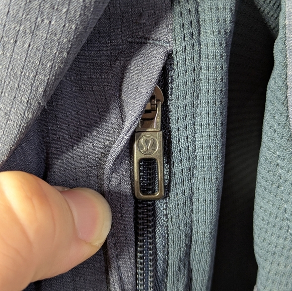 Lululemon Airing Easy Mach Blue Zip Up Hoodie Jacket XXL - Picture 3 of 11
